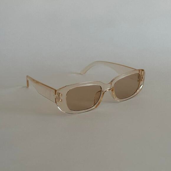 Retro square sunglasses with a - Picture 2 of 6